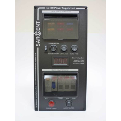 Sargent Black EC160 Vertical Power Supply Unit