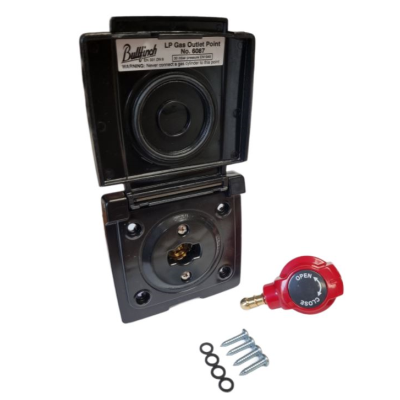 Bullfinch BBQ Gas Point - Black