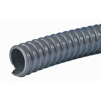 Fawo 25mm Dark Grey PVC Convoluted Hose (order multiples of 30M)