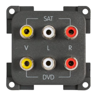 CBE Grey 6 RCA Socket DVD+ SAT