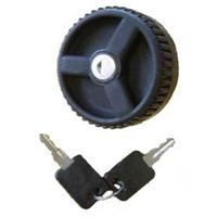 Fawo Water Filler Locking (Cap Only) - Black