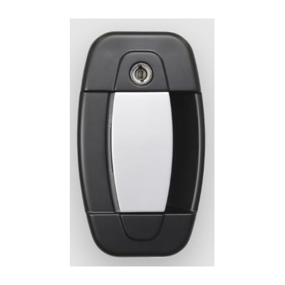 Hartal Evoline Right Hand Outer Handle - Black/Bright Chrome suits HSC