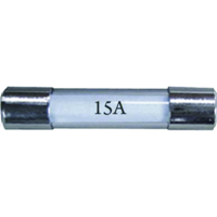 W4 30 x 6.35mm Fuse 15amp (3 pack)