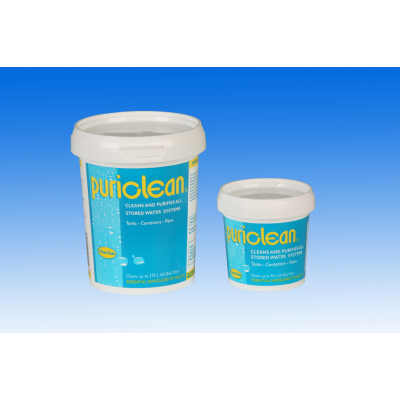 Clean Tabs 100g Puriclean Water System Cleaner & Steriliser Powder (Order in multiples of 12)