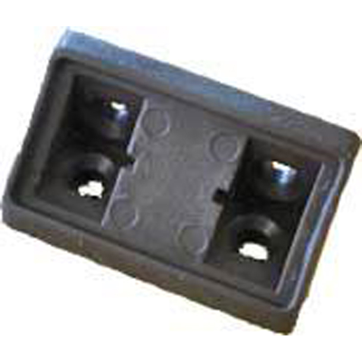 Fawo Light Grey Furniture Fixing 4 Hole (order in multiples of 100)