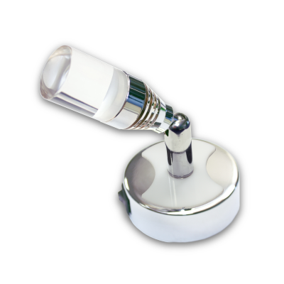 Dimatec Chrome 12v 1w LED switched reading light