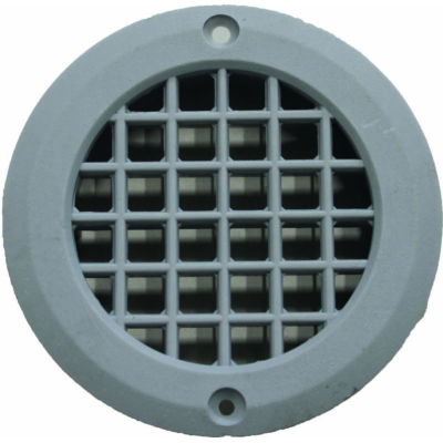 DLS 75mm Round Short Tail Vent - Grey