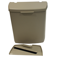 Hartal 5 Piece Door Bin Set - Mocca