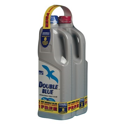 Elsan Double Concentrated Blue & Double Rinse 2L Twin Pack (1 box = Qty 4)