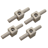 Hartal Door Bin Fixing Kit, Mocca