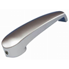 Fawo Bathroom Door Handle - Pale Nickel