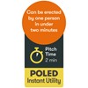 Instant Utility & Toilet Tent