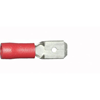 W4 6.35mm Push-On Terminal Male - Red (3 pack)