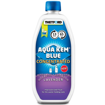 Thetford Aqua Kem Blue Lavender Concentrated 0.78L Bottle (Order in multiples of 12)