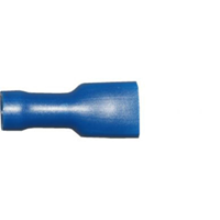 W4 6.35mm Push-On Terminal Female - Blue (3 pack)