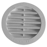 Fawo White 97mm Vent Rossette