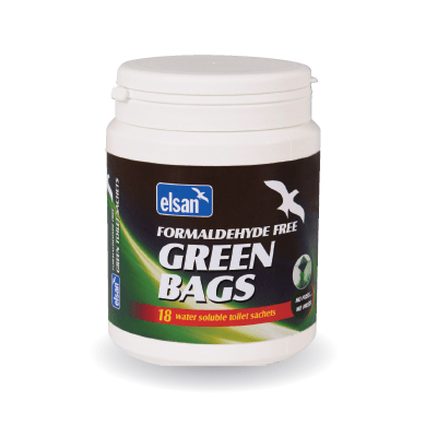 Elsan Green Bags (Box Qty: 12)