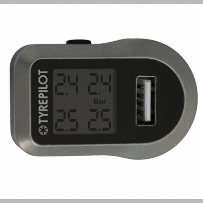 TyrePilot TPMS. Includes Display Unit and 4 x 87PSI Sensors