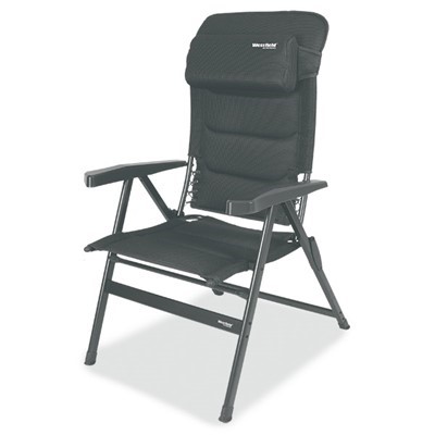 Westfield Alicante XL Folding Chair - Dark Smoke