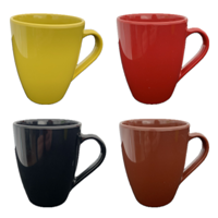 4 x premium mug set in 4 colours