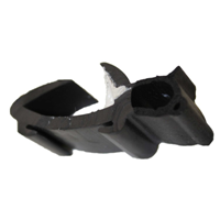 Polyplastic 28/32m Twin-fin window rubber (order in multiples of 40M)
