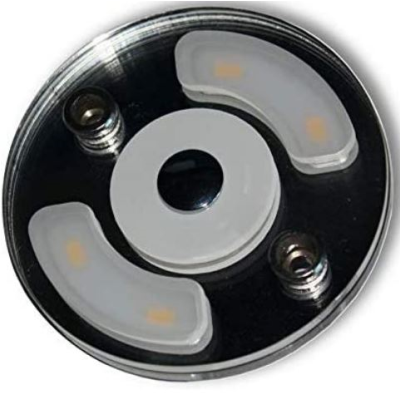 Dimatec Mirror Finish 2.2W Round Slim Touch Light
