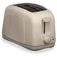 Quest Scotsman 2 Slice Toaster - Cream