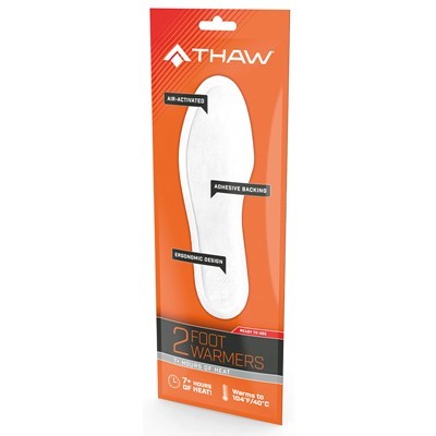 Thaw Pair of Disposable Foot Warmers