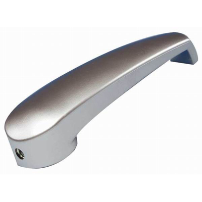 Fawo Bathroom Door Handle - Pale Nickel