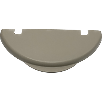 Hartal Semi-Circular Bin Lid, Mocca