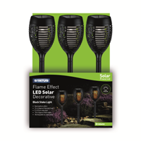 Status 12cm Dancing Flame LED Solar Light (order multiples of 9)